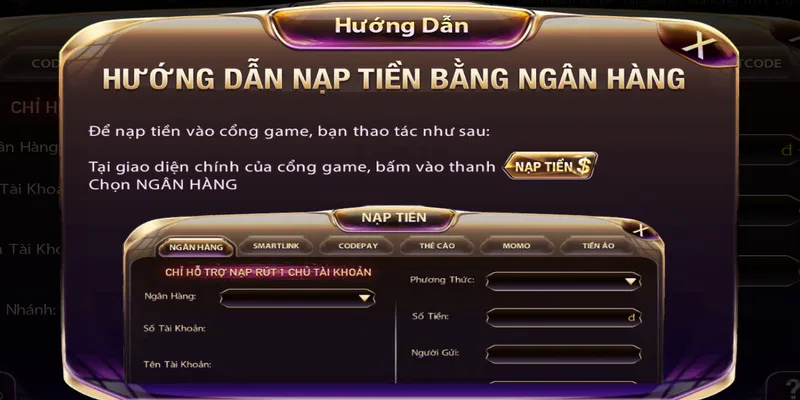 Điều kiện cần tuân thủ khi nạp tiền Gemwin